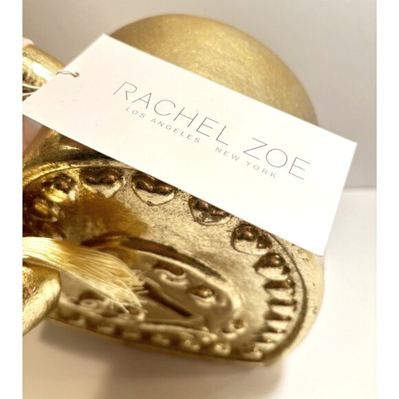 Gold Heart and Key Locket Decor w/ Cute Pink Bow Girls Women Room New Key Broken - Picture 3 of 13